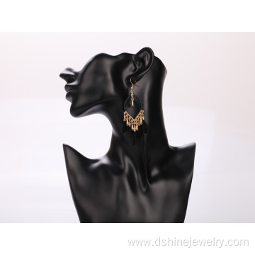 Luxury Feather Long Tassels Earring Wholesale Party Earrings